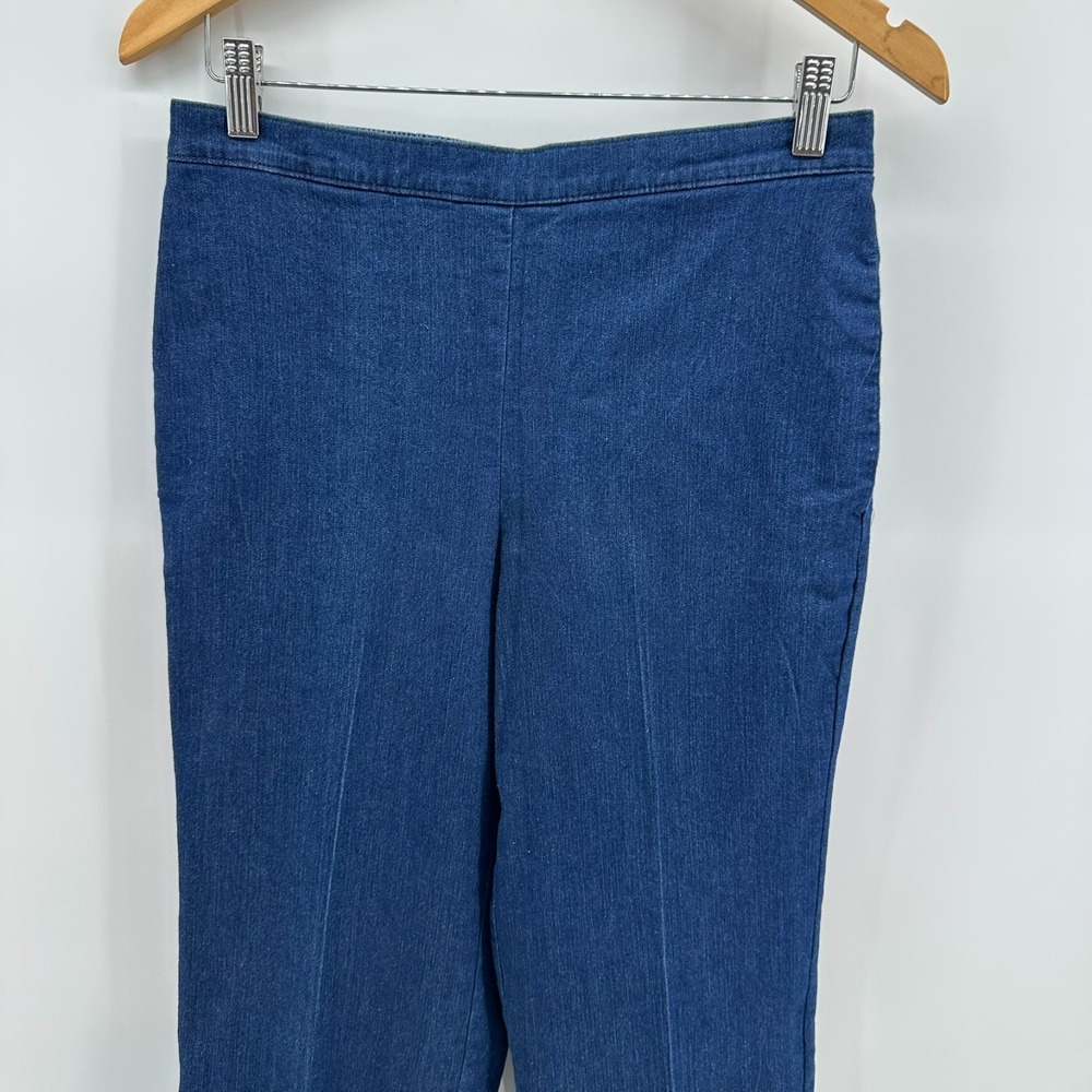Alfred Dunner Jeans Womens‎ 8 Blue Super Stretch Denim Average Length Comfort
